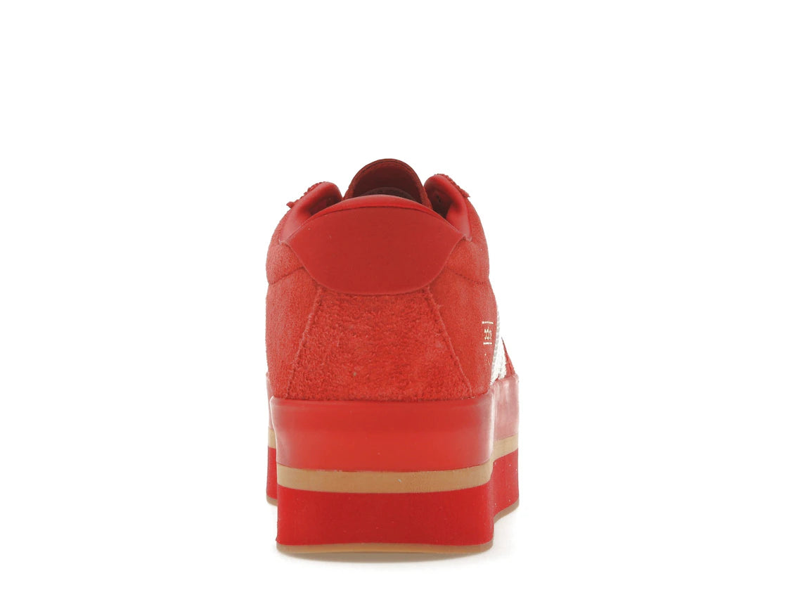 adidas Gazelle Stack Rot Creme Weiß (Damen)