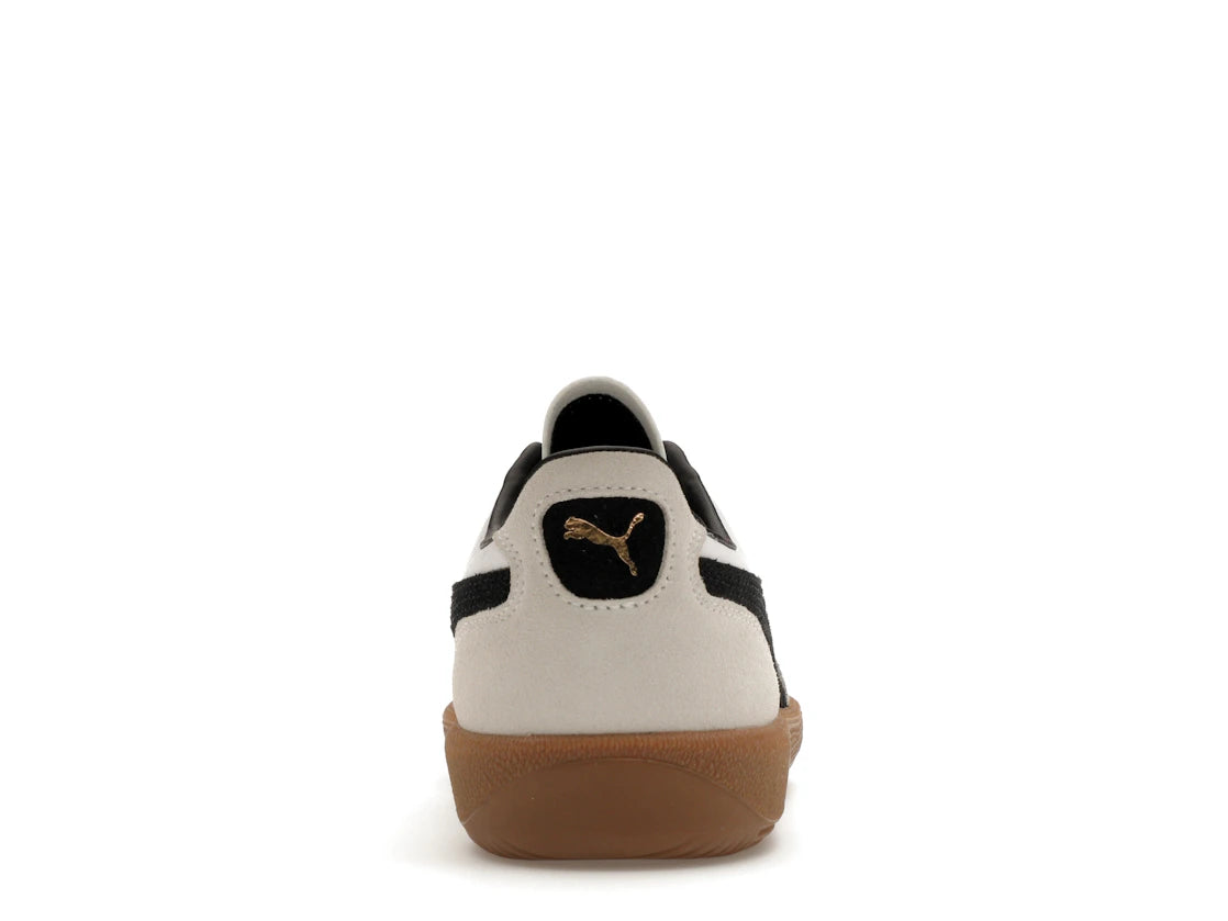 Puma Palermo Leder Weiß Vapor Grau Gummi