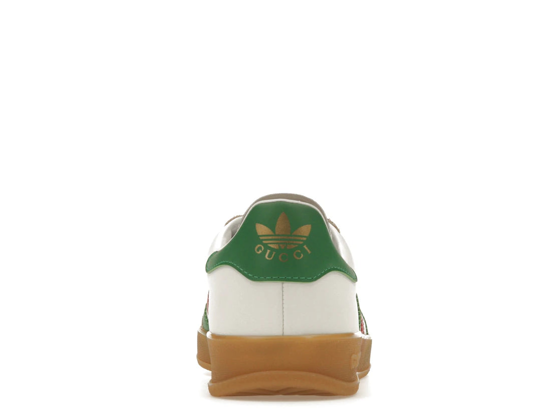 adidas x Gucci Gazelle Weiß Grün Rot