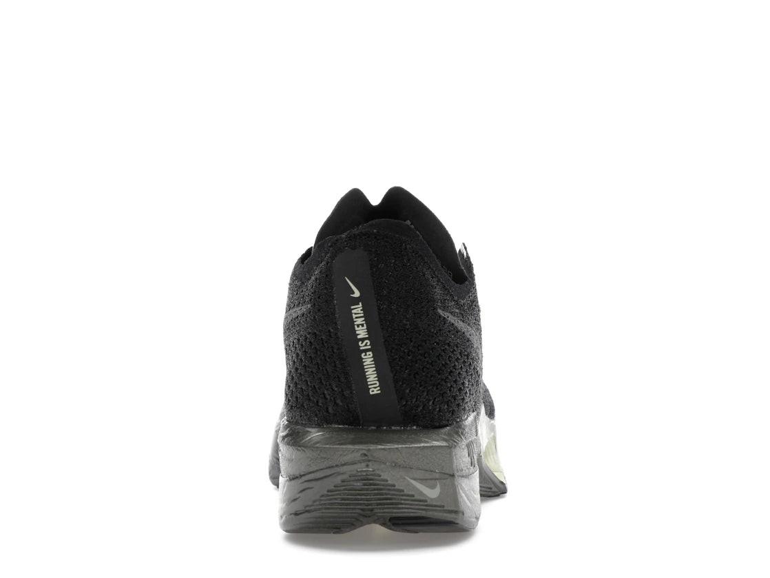 Nike ZoomX Vaporfly 3 Schwarz Olivgrün Aura Metallic Mittelgrau