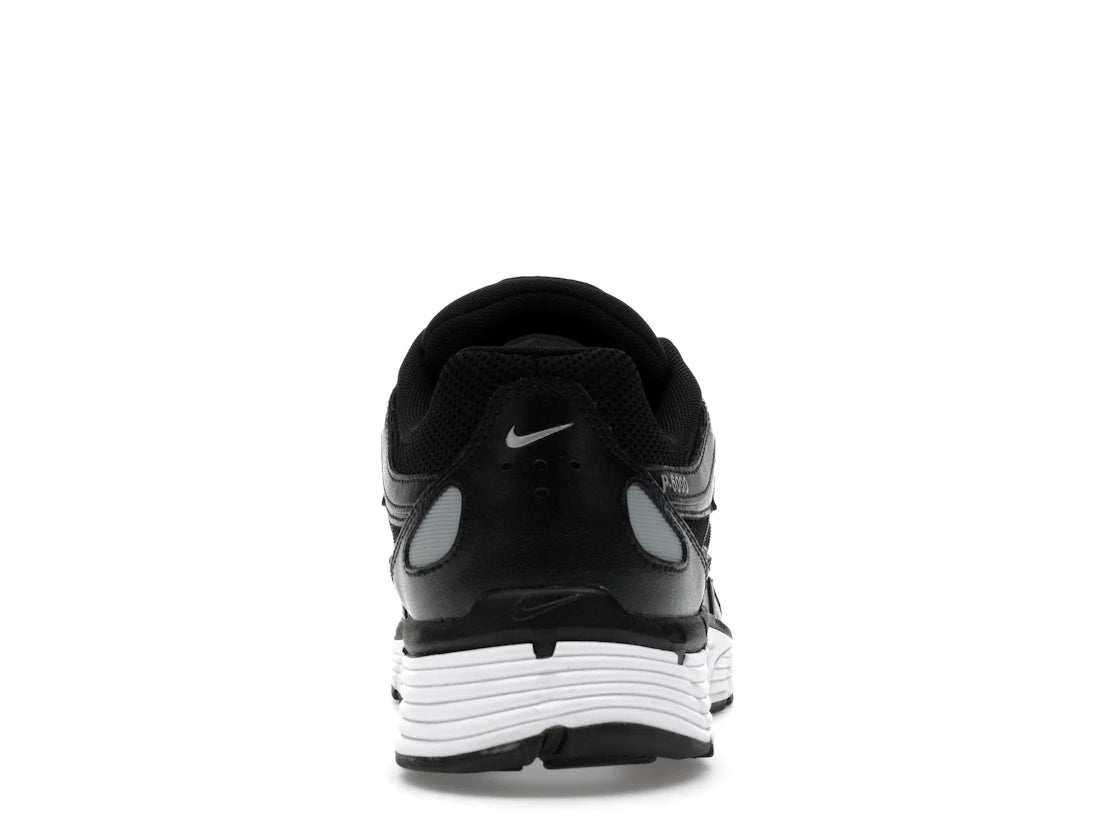 Nike P-6000 Schwarz Weiß Metallic Silber