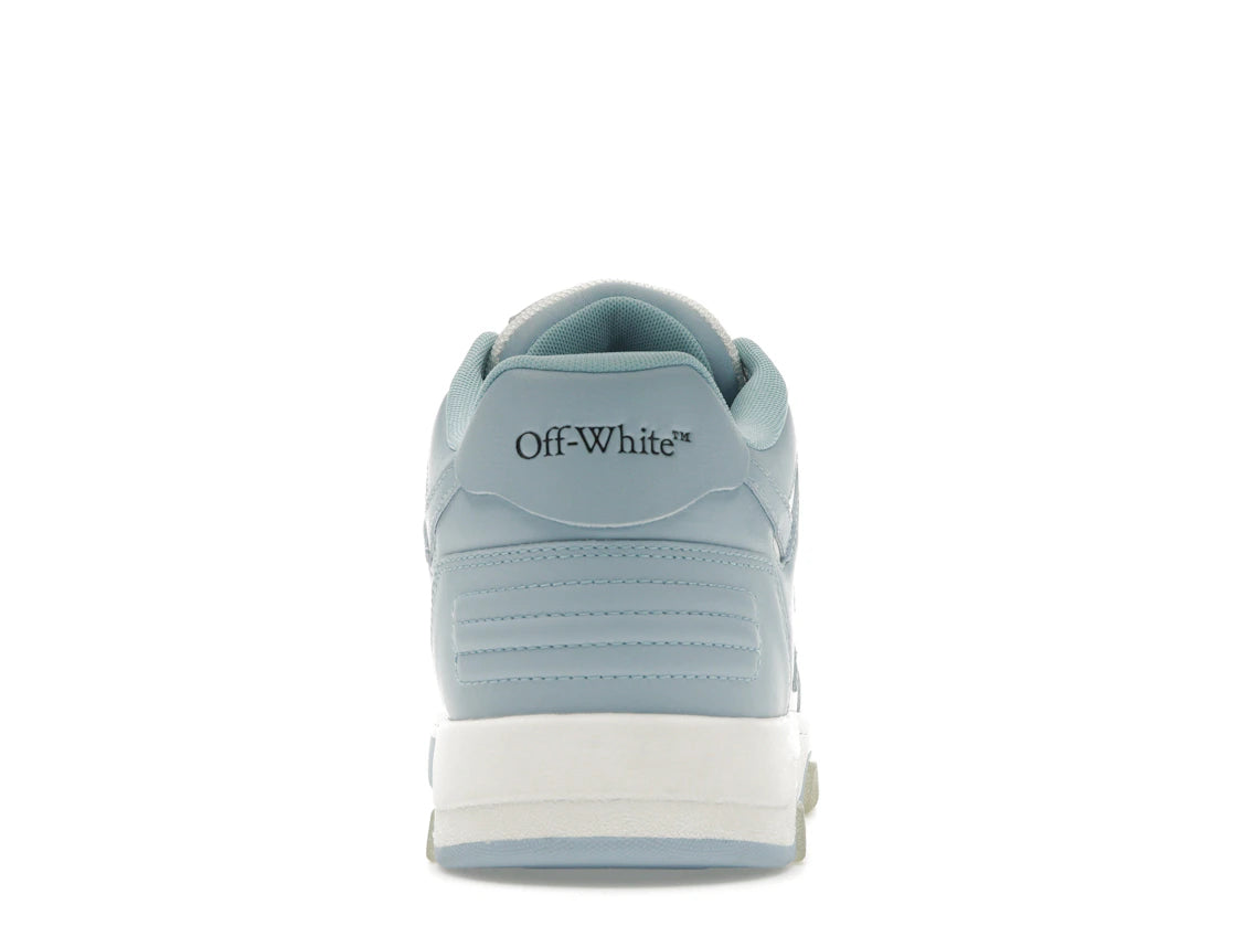 Off-White Out Of Office Kalbsleder Weiß Babyblau