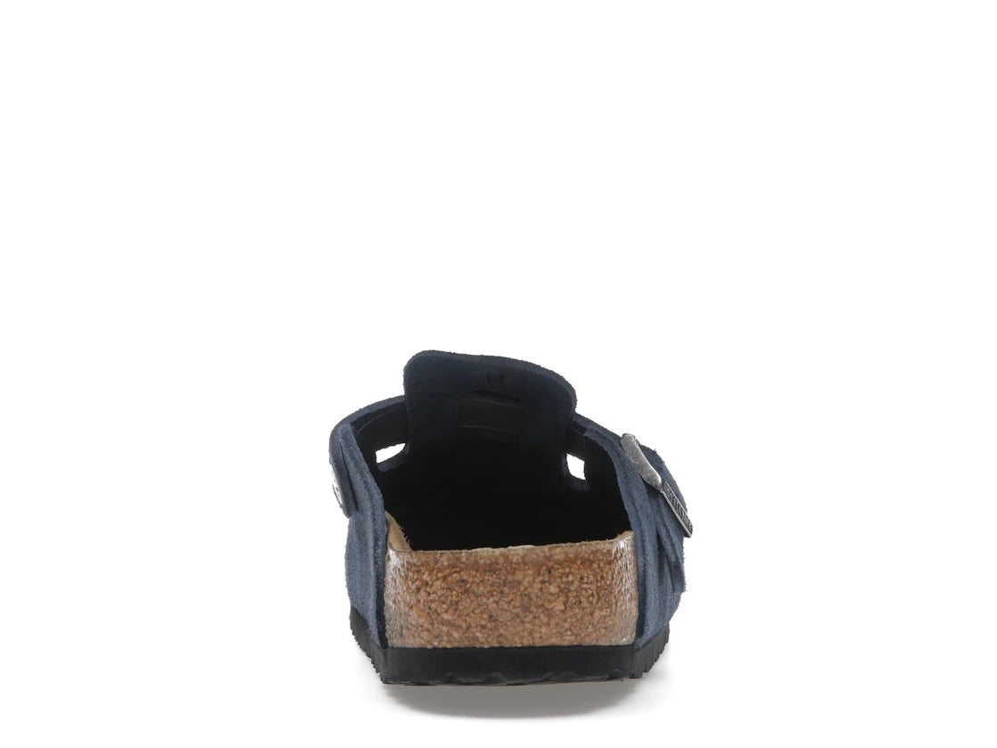 Birkenstock Boston Wildleder Neu Marineblau