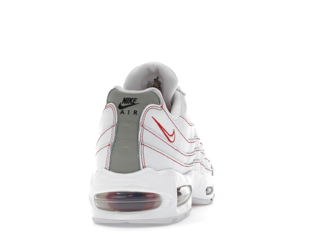 Nike Air Max 95 OG Big Bubble White University Red
