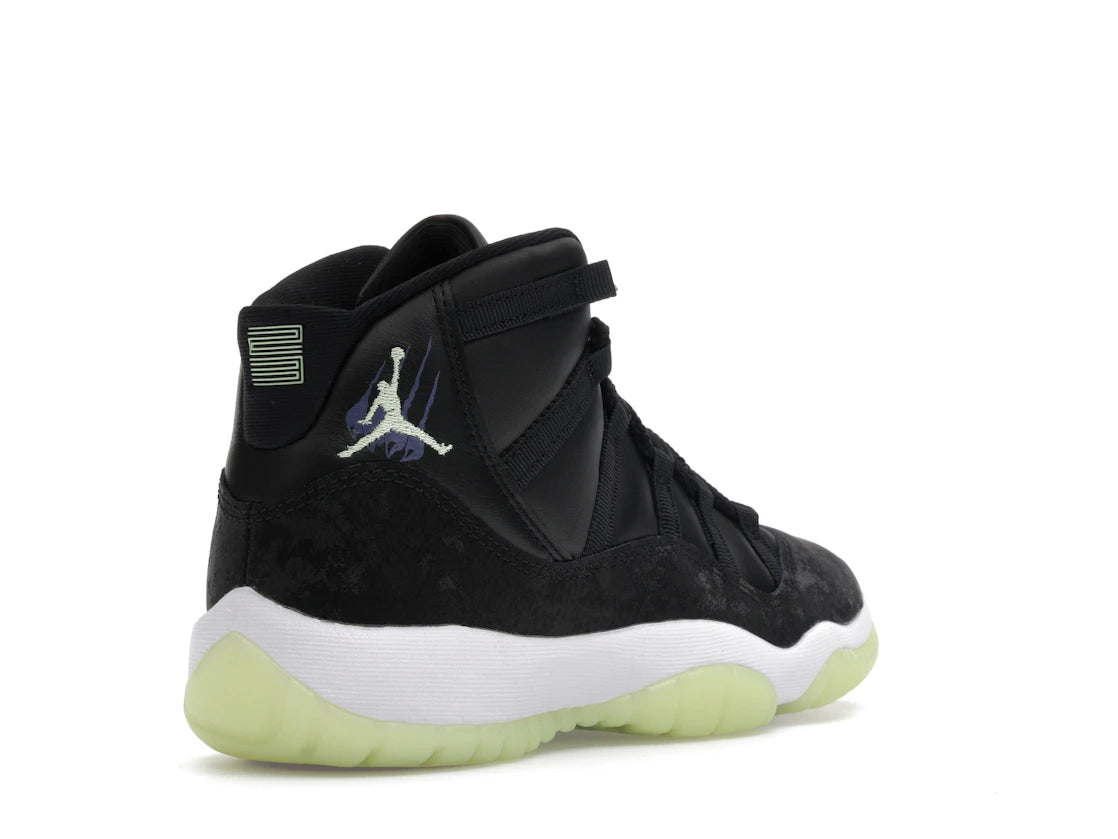 Jordan 11 Retro Black Barely Volt (GS)