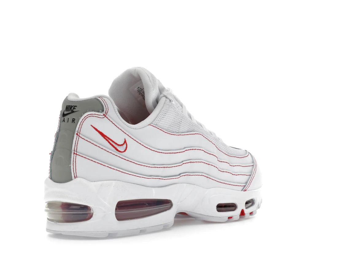 Nike Air Max 95 OG Big Bubble White University Red