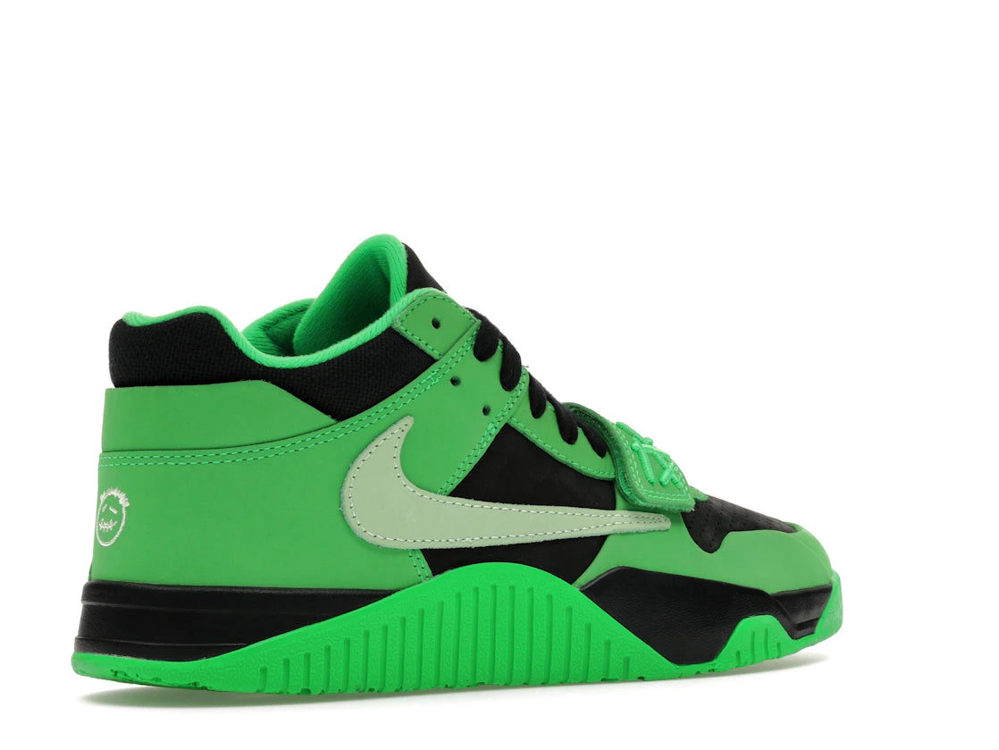 Jordan CJ1 T-Rexx Travis Scott Green Spark