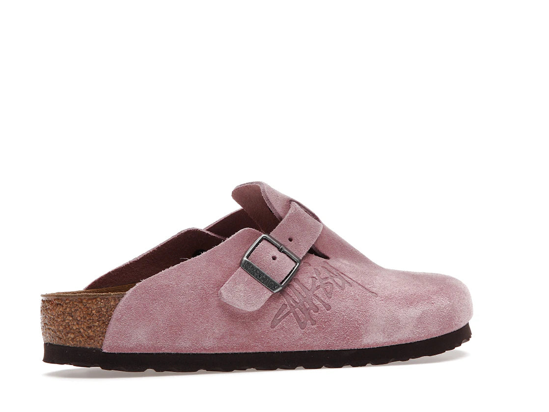 Birkenstock Boston Clog Stussy Dusty Pink (2021)