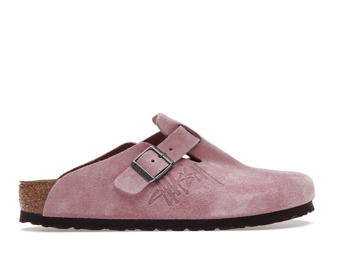Birkenstock Boston Clog Stussy Dusty Pink (2021)
