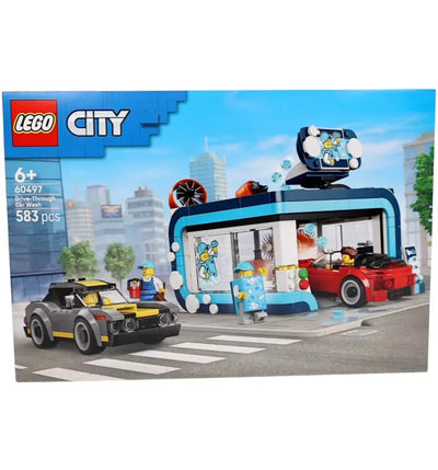 LEGO City: Drive-Through Car Wash Set #60497