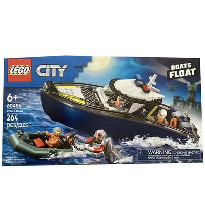 LEGO City Police Boat Chase Set 60456