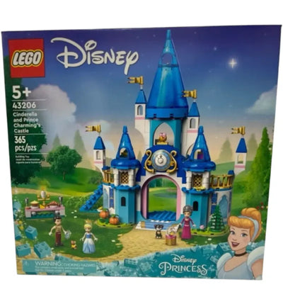 LEGO Disney Princess Cinderella and Prince Charming's Castle Set 43206