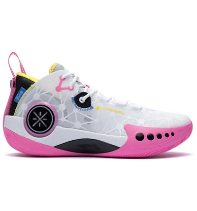 Li-Ning Wade Shadow 3 On Court White Pink