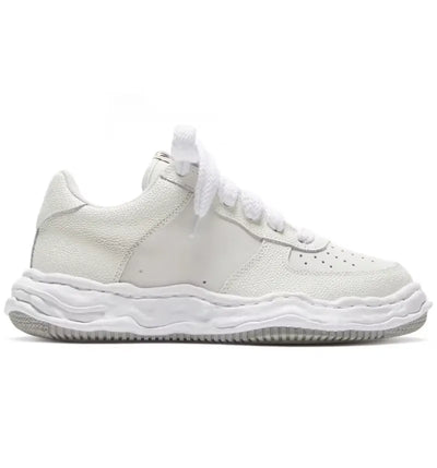 Maison Mihara Yasuhiro Wayne OG Sole Embossed Leather Low White