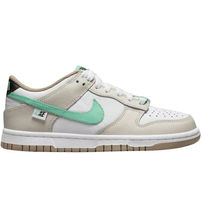 Nike Dunk Low Split Seam White Tan Mint (GS)