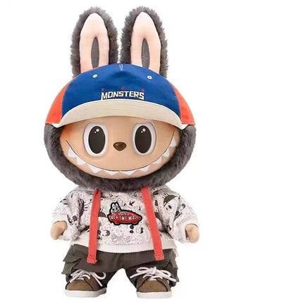 Pop Mart Labubu The Monsters x Vans Oldskool Monsters Forever Vinyl Plush Doll