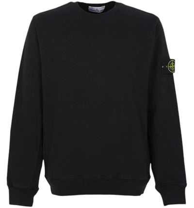 Stone Island Logo Sweatshirt Black