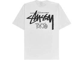 Stussy Stock Tokyo Tee White