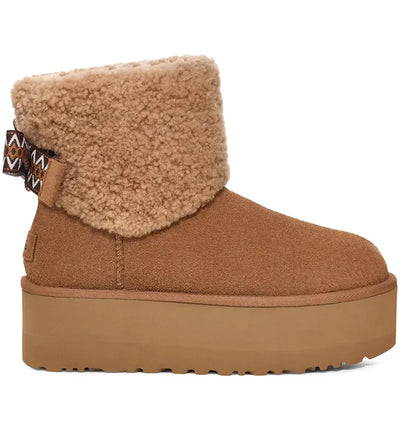 UGG Classic Mini Maxi Curly Boot Chestnut (Women's)