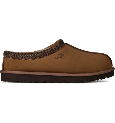 UGG Tasman II Nubuck Slipper Dark Chestnut