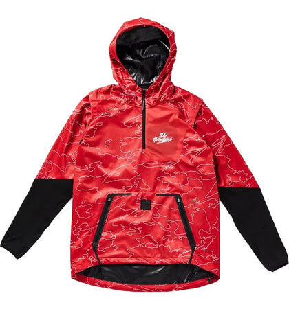100 Thieves Geography Anorak Red/Black - authentic 100 Thieves product