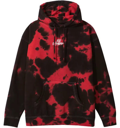100 Thieves Jam Hoodie Red/Black - authentic 100 Thieves apparel