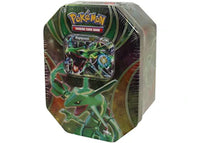 2015 Pokemon TCG Powers Beyond Tin Rayquaza EX
