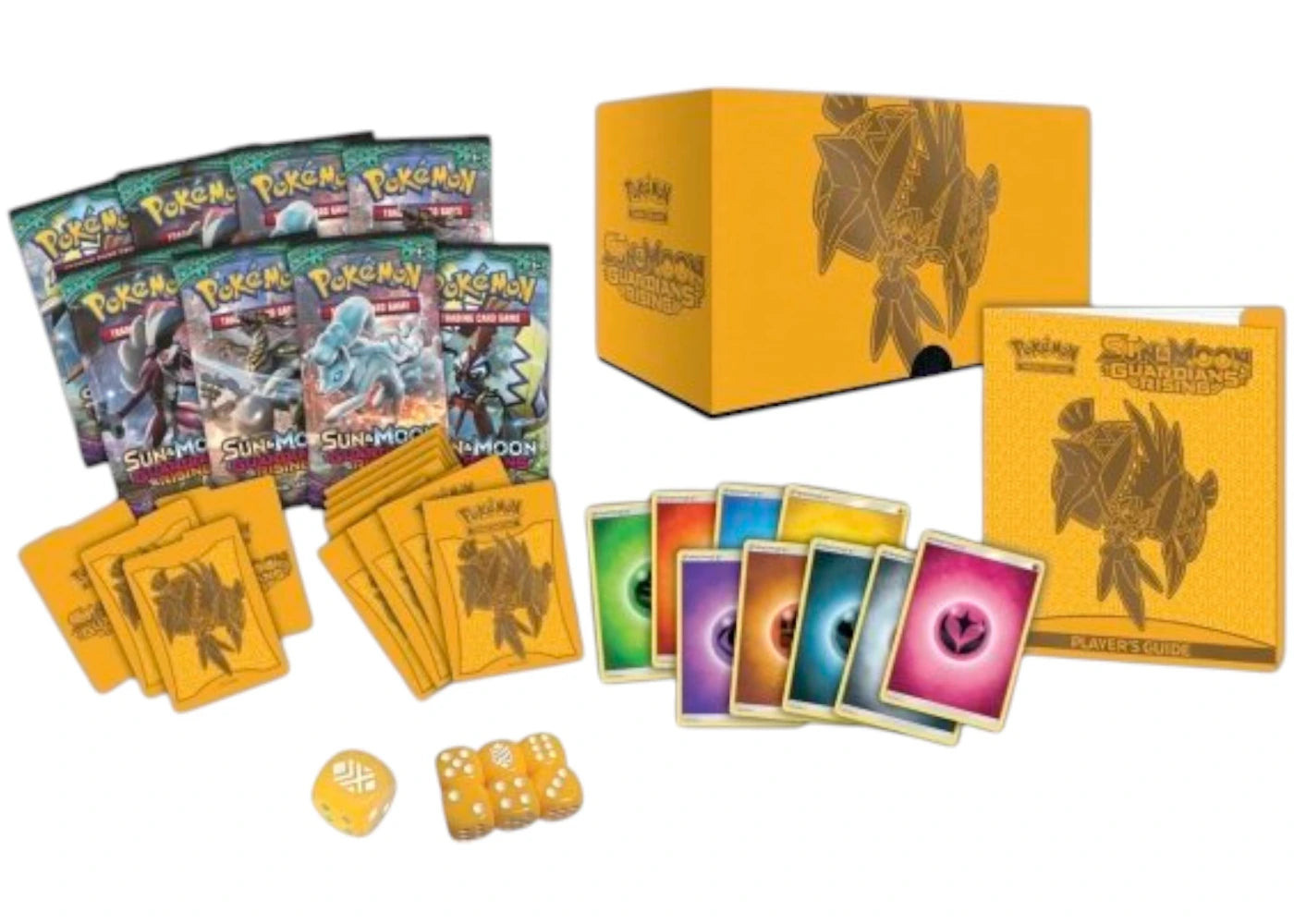 2017 Pokemon TCG Sun & Moon Guardians Rising Elite Trainer Box - vue secondaire B