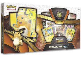 2018 Pokemon TCG Shining Legends Special Collection Raichu GX