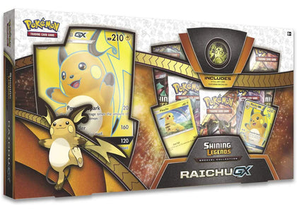 2018 Pokemon TCG Shining Legends Special Collection Raichu GX - product view 2