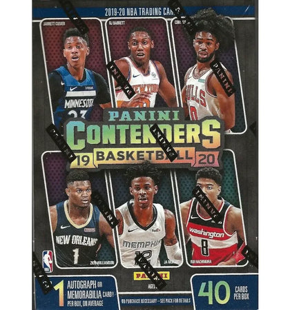 2019-20 Panini Contenders Basketball Blaster Box - authentic Panini product