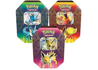 Pokémon TCG Elemental Power Tin Vaporeon GX/Jolteon GX/Flareon GX Lot
