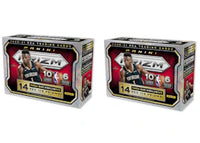 2020-21 Panini Prizm Basketball Mega Box (Red Ice Prizms) 2x Lot (Red or Blue Box)