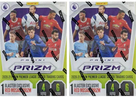 2020-21 Panini Prizm Premier League Soccer Blaster Box 2x Lot - vue 360