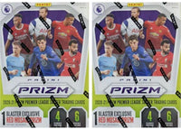 2020-21 Panini Prizm Premier League Soccer Blaster Box 2x Lot