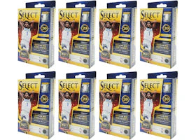 2020-21 Panini Select Basketball Hanger Box (Shimmer Prizms) 8x Lot - vue 360