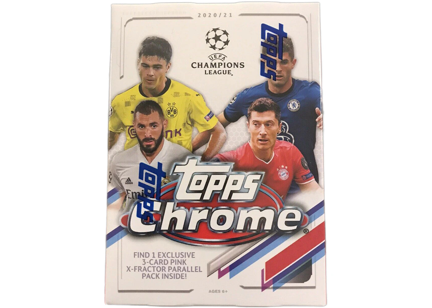 2020-21 Topps Chrome UEFA Champions League Soccer Blaster Box - vue secondaire A