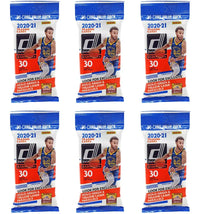 2020-21 Panini Donruss Basketball Fat Pack 6x Lot