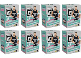 2020-21 Panini Donruss Optic Basketball Blaster Box 8x Lot - vue 360