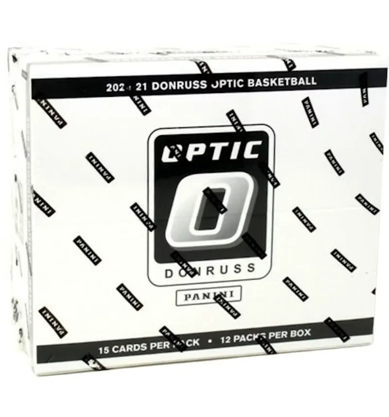 2020-21 Panini Donruss Optic Basketball Factory Sealed Multi-Pack Cello Box - vue 360