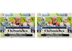2020 Panini Chronicles Football Vertex Mega Box 2x Lot - vue 360