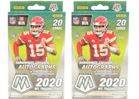 2020 Panini Mosaic Football Hanger Box (Reactive Orange Parallels) 2x Lot