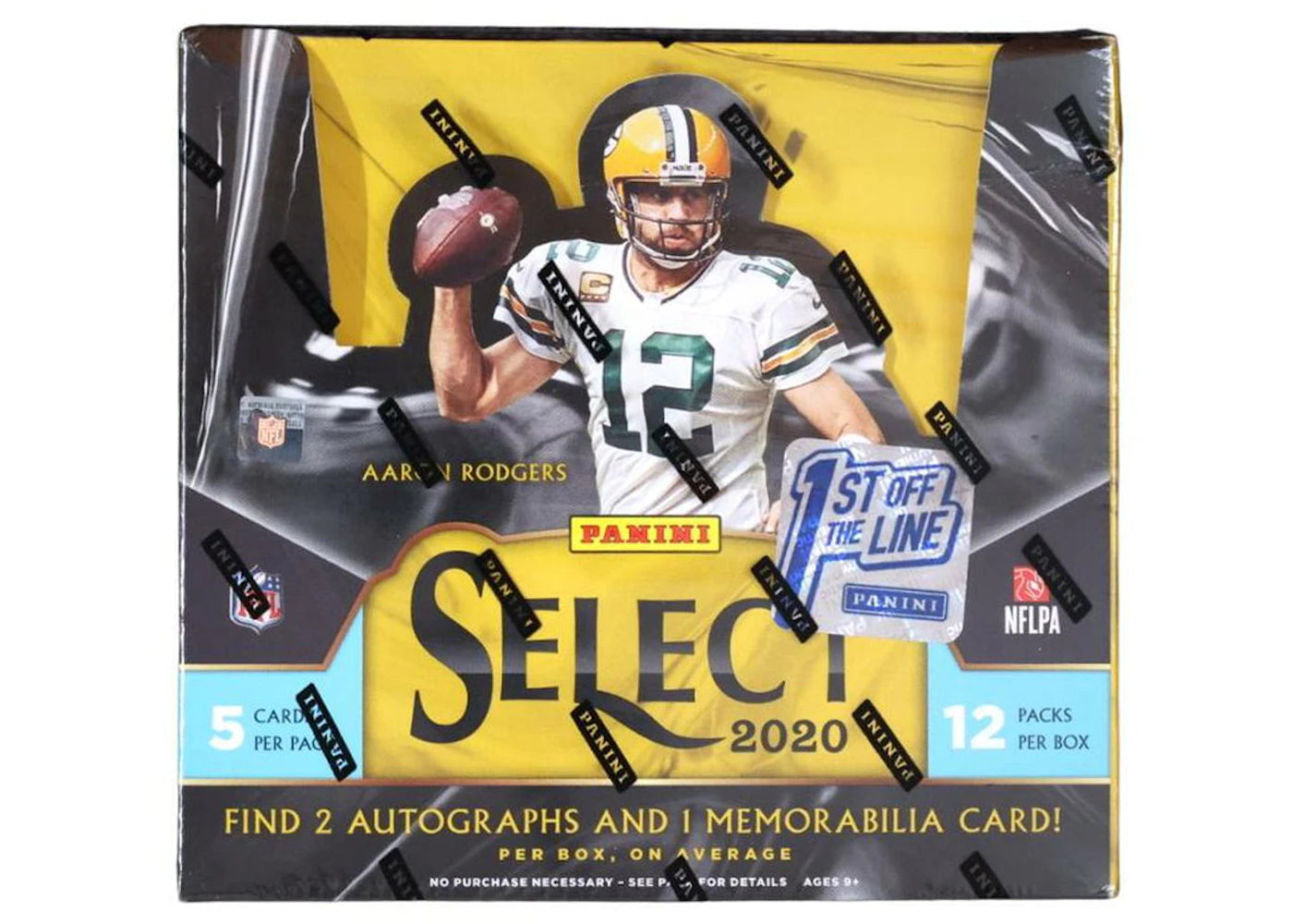 2020 Panini Select Football 1st Off The Line Box - vue 360