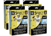 2020 Panini Select Football Hanger Box (Light Blue Die-Cuts) 4x Lot