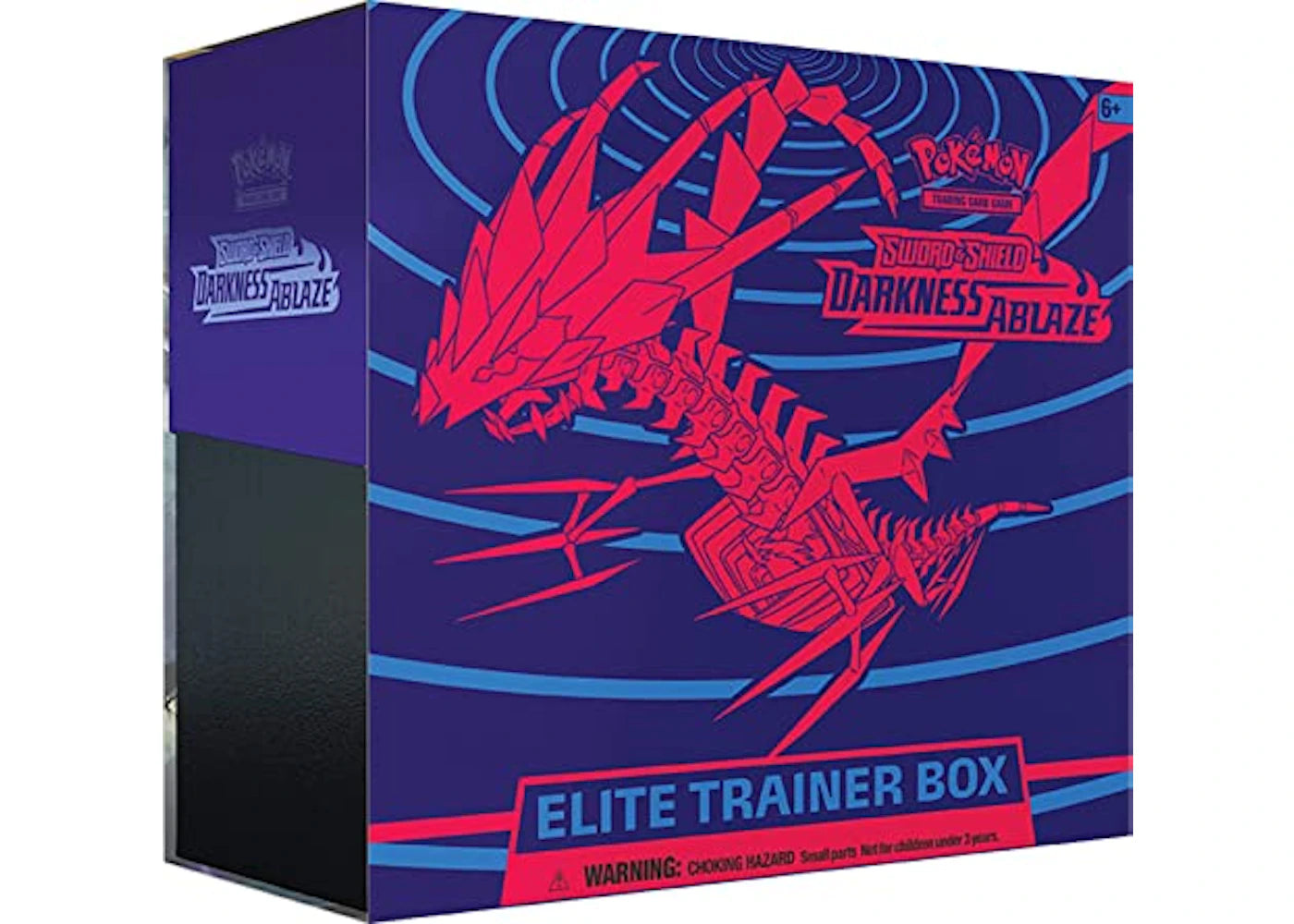 Pokémon TCG Sword & Shield Darkness Ablaze Elite Trainer Box - vue secondaire A