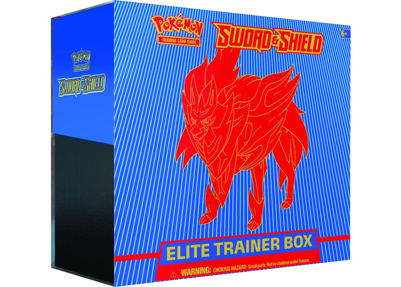 2020 Pokemon TCG Sword & Shield Elite Trainer Box Zamazenta - vue 360