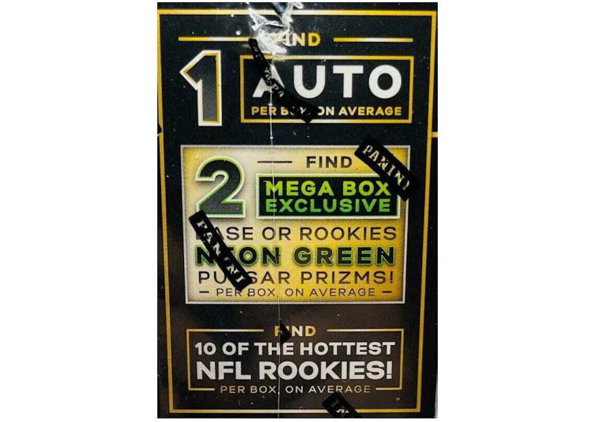 2020 Panini Prizm Football Walmart Mega Box - vue secondaire B