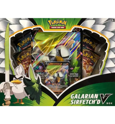 Pokémon TCG Galarian Sirfetch'd V Box