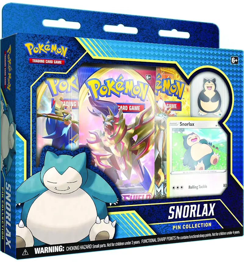 2020 Pokemon TCG Snorlax Pin Collection - vue 360
