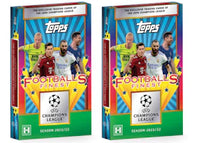 2021-2022 Topps UEFA Champions League Finest Flashbacks Soccer Hobby Box 2x Lot